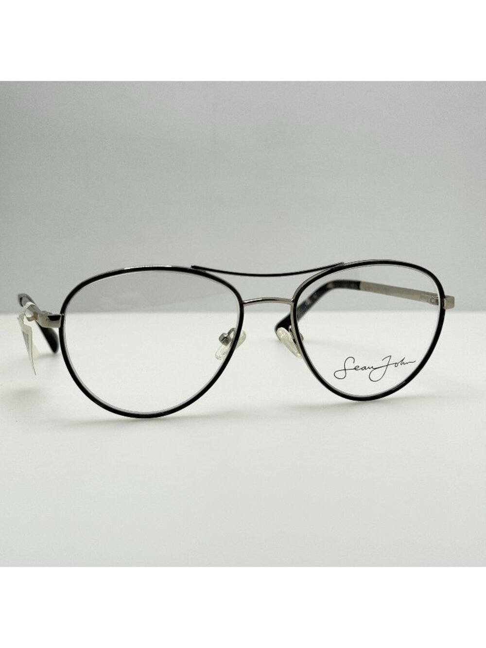 Sean John Eyeglasses Eye Glasses Frames SJO5106 Silver 55-18-145